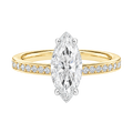 Talia - Marquise - Yellow/White Tone - Channel