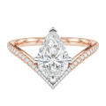 Blaire - Pear - Rose/White Tone - Pavé
