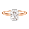 Solenne - Radiant - Rose/White Tone - Plain