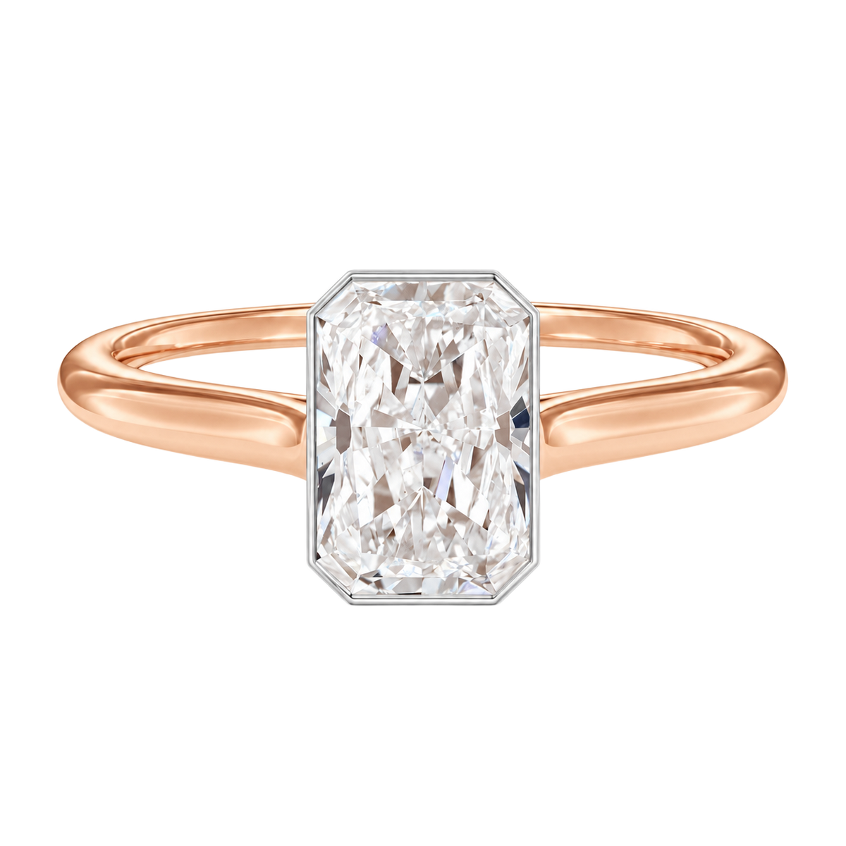 Solenne - Radiant - Rose/White Tone - Plain