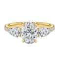 Halcyon - Oval - Yellow Gold - Channel