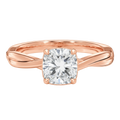 Wreath - Cushion - Rose Gold - Plain
