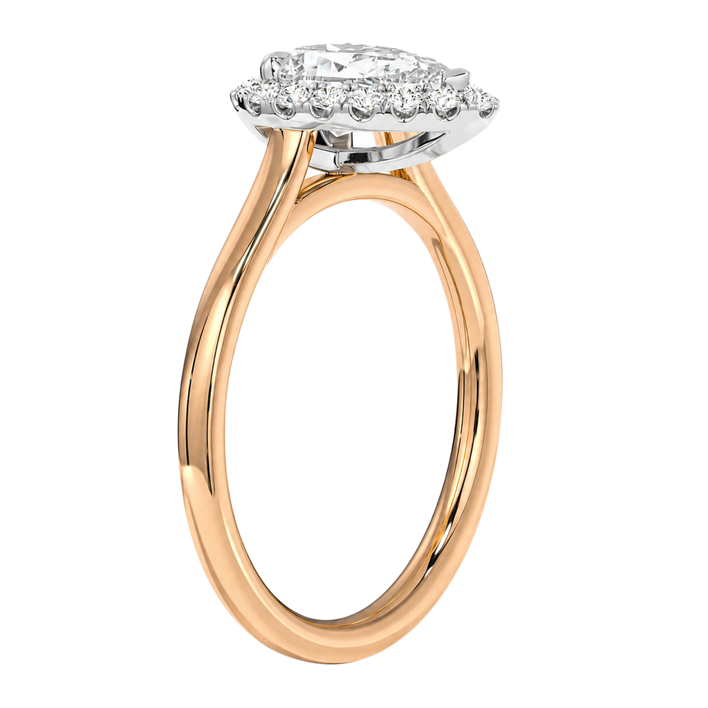Cordelia - Pear - Rose / White Tone - Plain