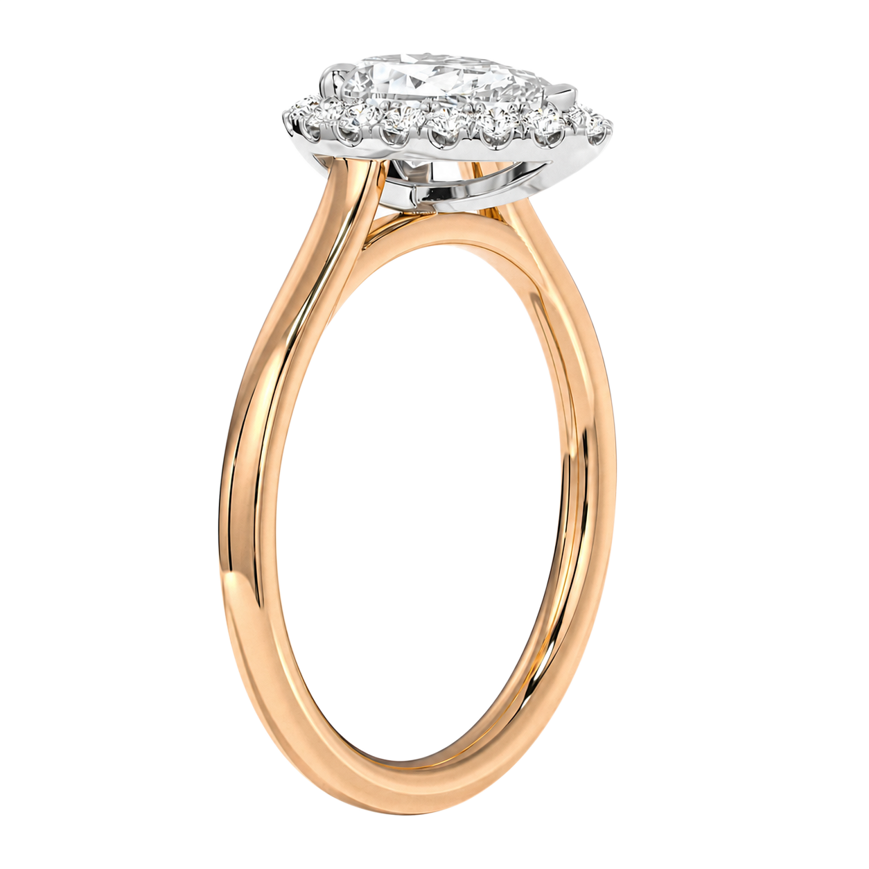 Cordelia - Pear - Rose / White Tone - Plain