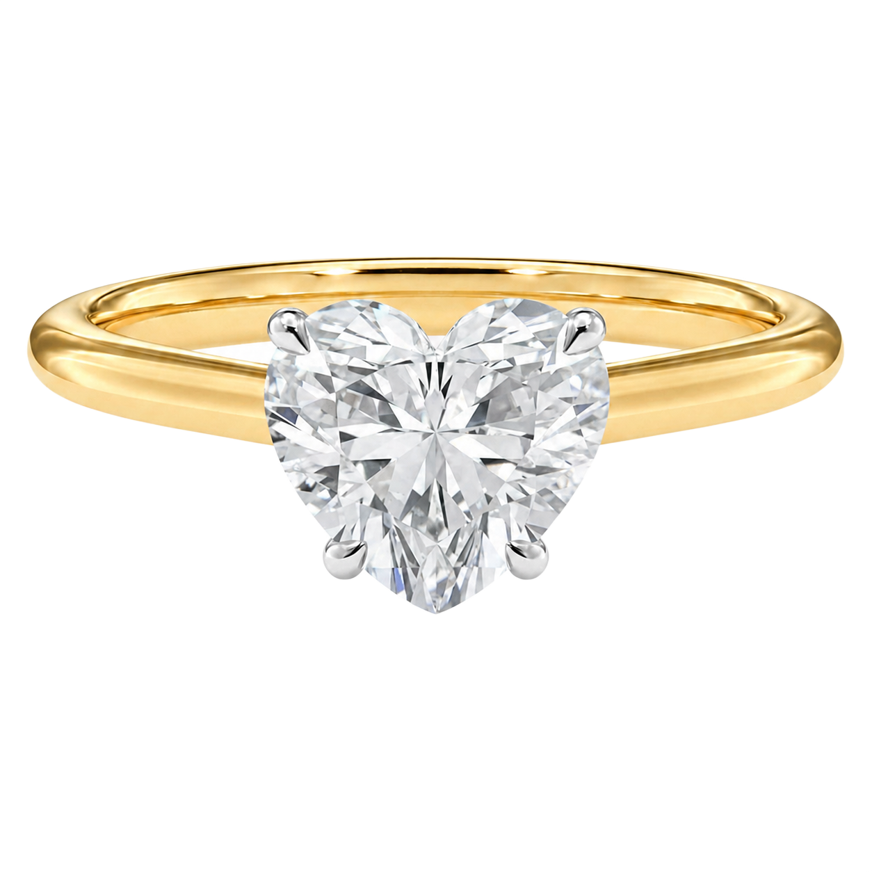 Basilica - Heart - Yellow/White Tone - Plain