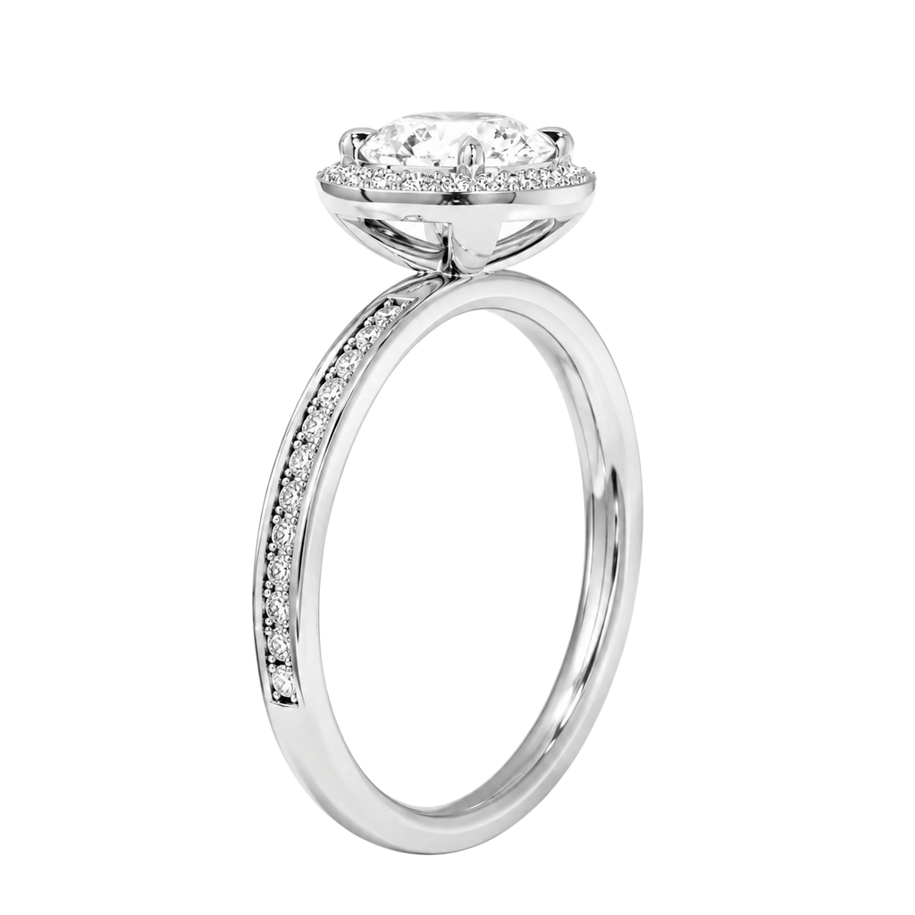 Deneuve - Radiant - White Gold - Channel