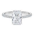 Solenne - Radiant - Platinum - Pavé
