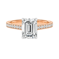 Basilica - Emerald - Rose/White Tone - Pavé
