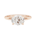 Meridian - Oval - Rose Gold - Plain