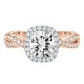 Braid - Cushion - Rose/White Tone - Channel