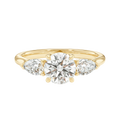 Halcyon - Round - Yellow Gold - Plain
