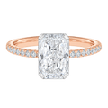 Solenne - Radiant - Rose/White Tone - Pavé