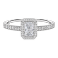Deneuve - Radiant - Platinum - Pavé