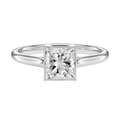 Solenne - Princess - Platinum - Plain