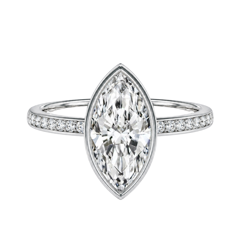 Bailey - Marquise - Platinum - Channel