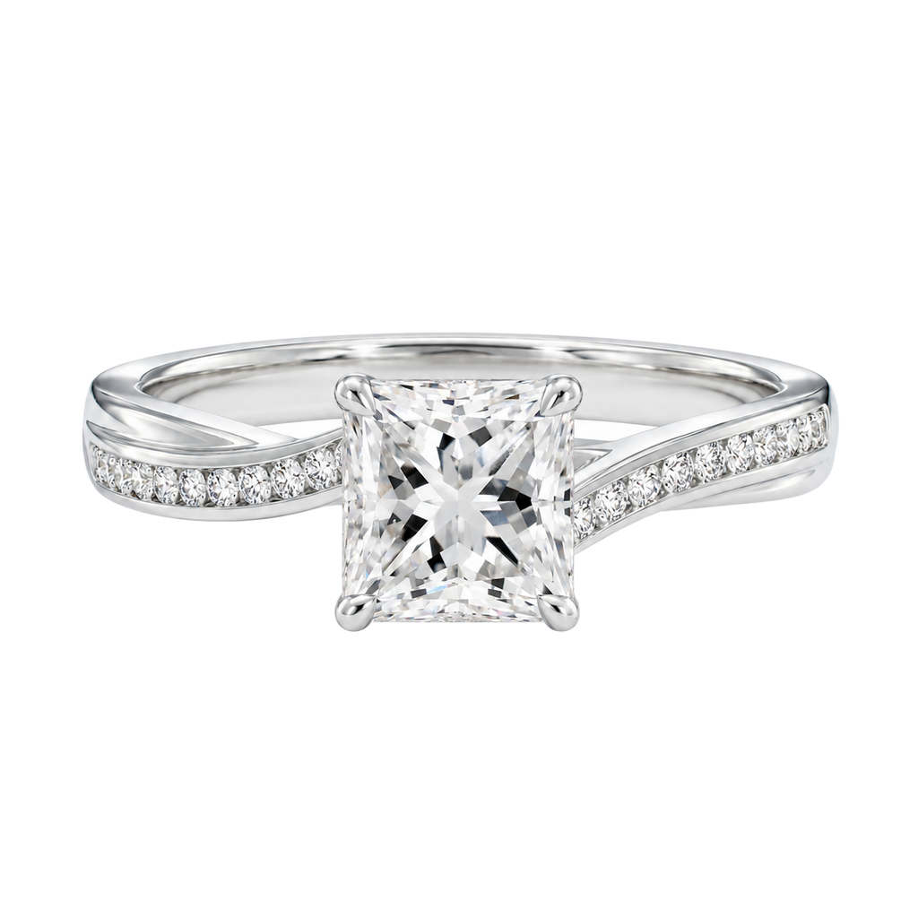 Wreath - Princess - Platinum - Channel