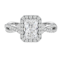 Braid - Radiant - White Gold - Pavé