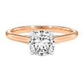 Basilica - Asscher - Rose/White Tone - Plain