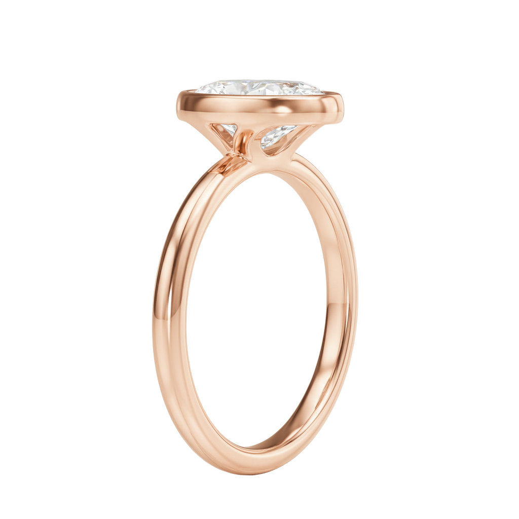 Bailey - Princess - Rose Gold - Plain