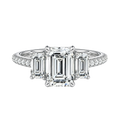 Elysium - Emerald - Platinum - Pavé
