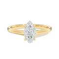 Basilica - Marquise - Yellow Gold - Plain