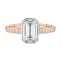 Bailey - Emerald - Rose/White Tone - Channel
