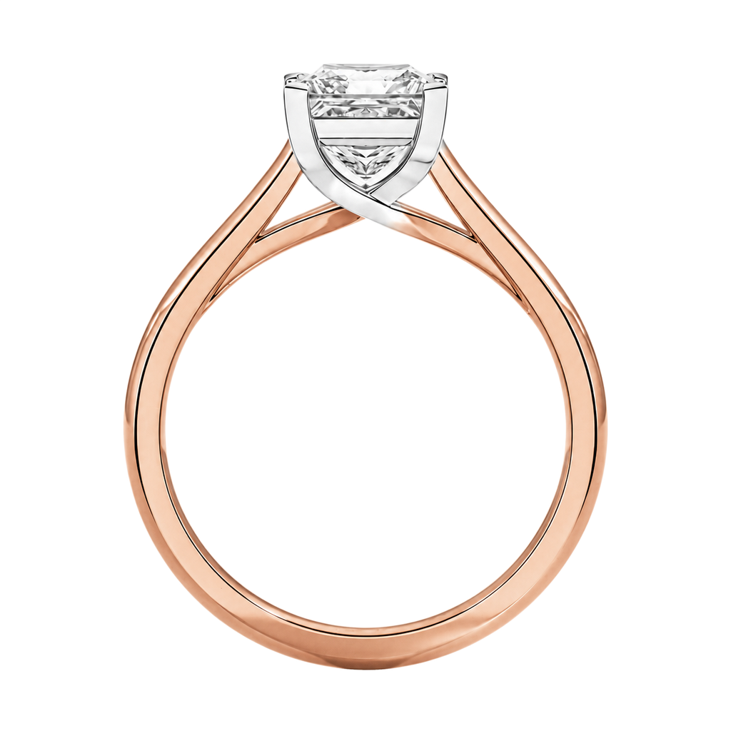 Basilica - Princess - Rose/White Tone - Plain