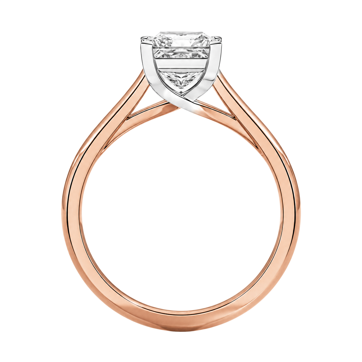 Basilica - Princess - Rose/White Tone - Plain