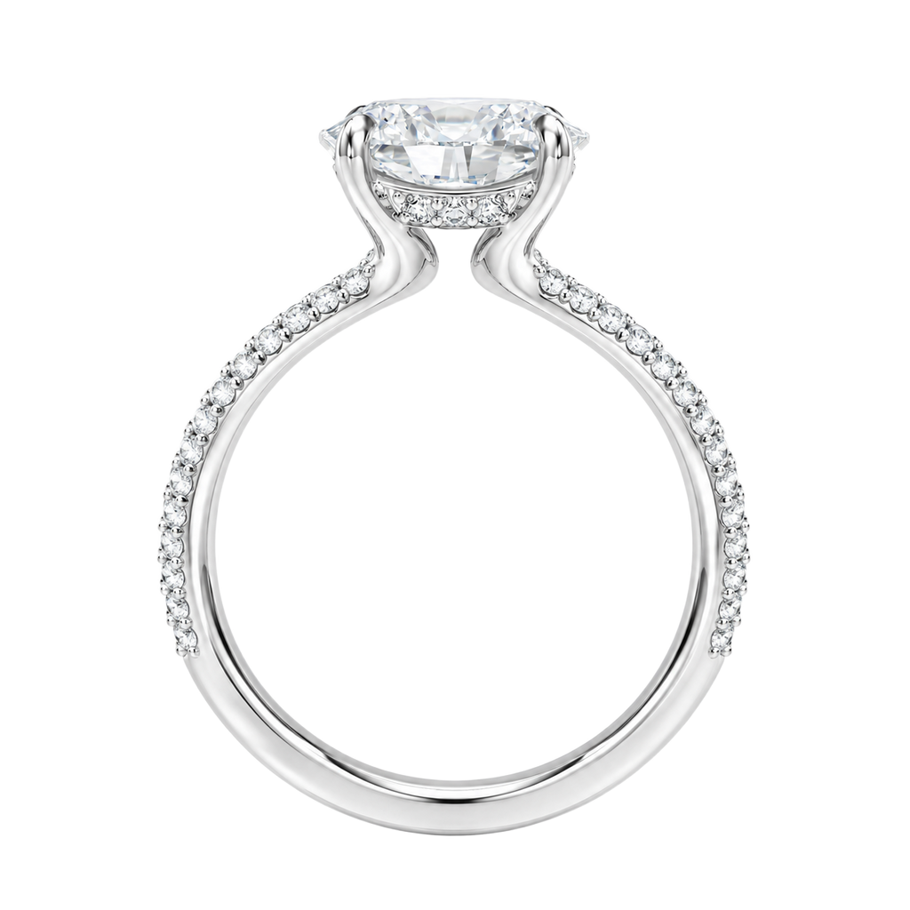 Meridian - Emerald - Platinum - Pavé