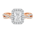 Braid - Radiant - Rose/White Tone - Pavé