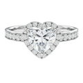 Cordelia - Heart - Platinum - Channel