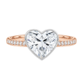 Bailey - Heart - Rose/White Tone - Channel