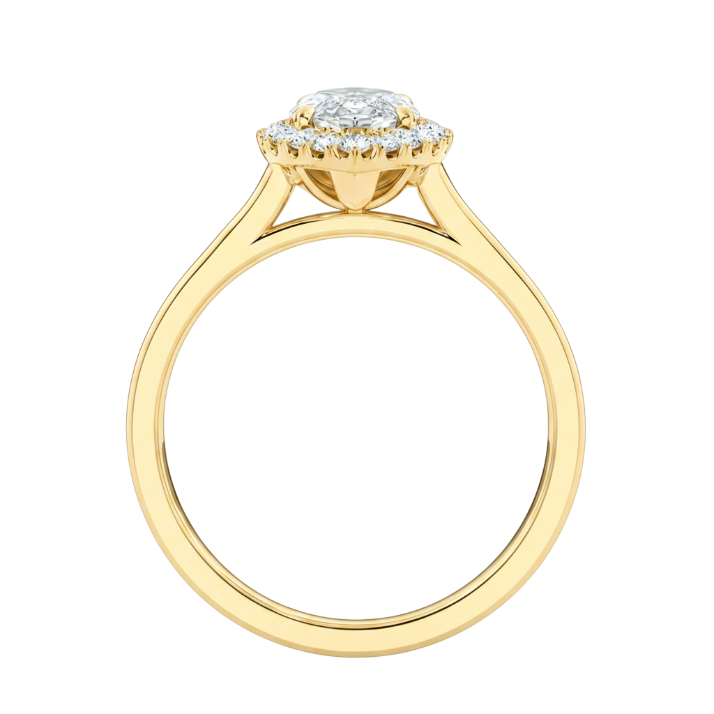 Cordelia - Emerald - Yellow Gold - Channel