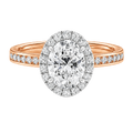 Cordelia - Oval - Rose / White Tone - Channel