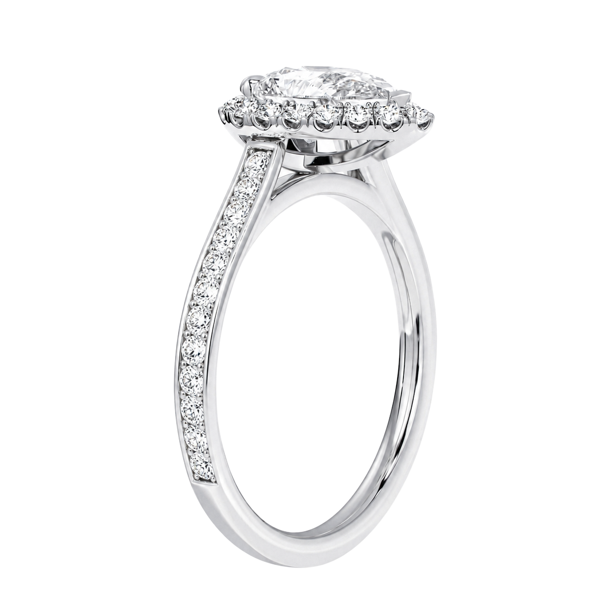 Cordelia - Pear - Platinum - Channel