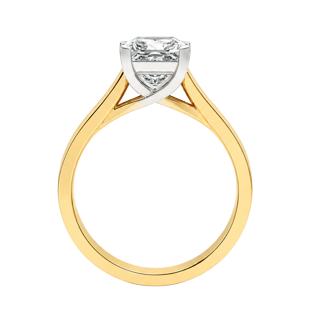 Basilica - Asscher - Yellow/White Tone - Channel