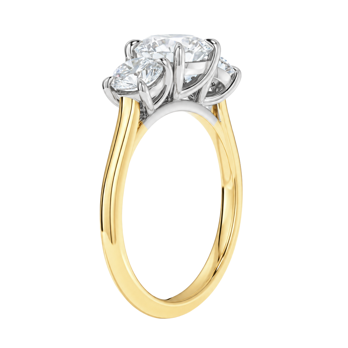 Elysium - Round - Yellow/White Tone - Plain