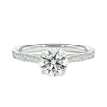 Basilica - Round - Platinum - Pavé