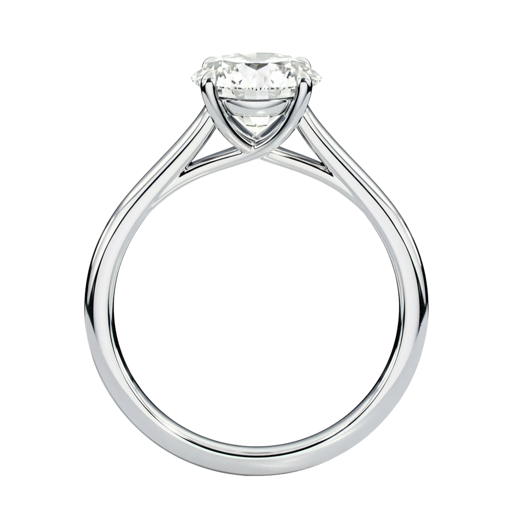 Basilica - Round - Platinum - Plain
