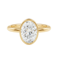Bailey - Oval - Yellow Gold - Plain