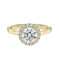 Cordelia - Round - Yellow Gold - Plain