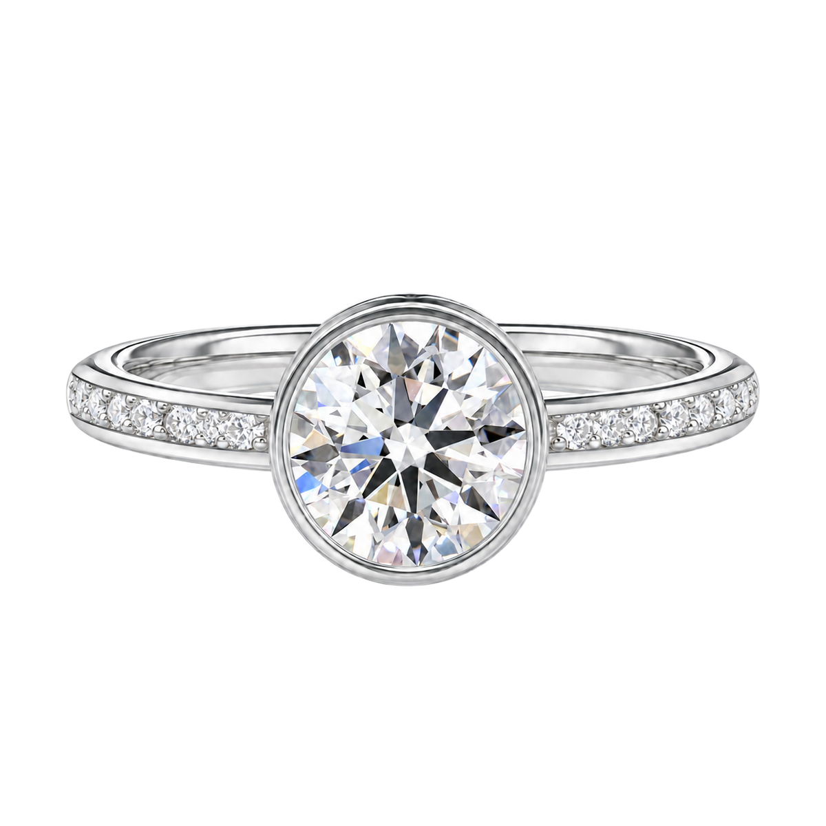 Bailey - Round - Platinum - Channel