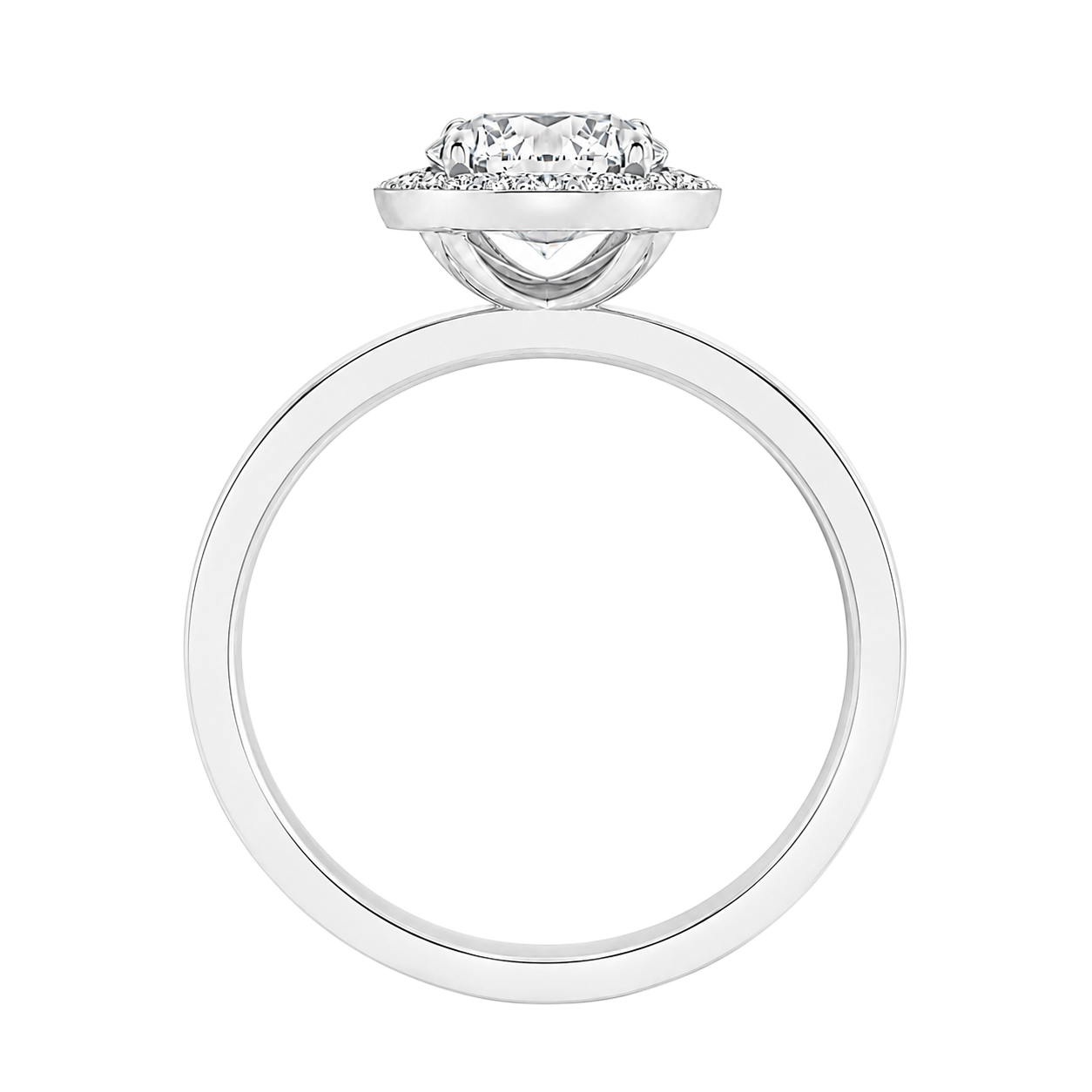 Deneuve - Princess - White Gold - Channel