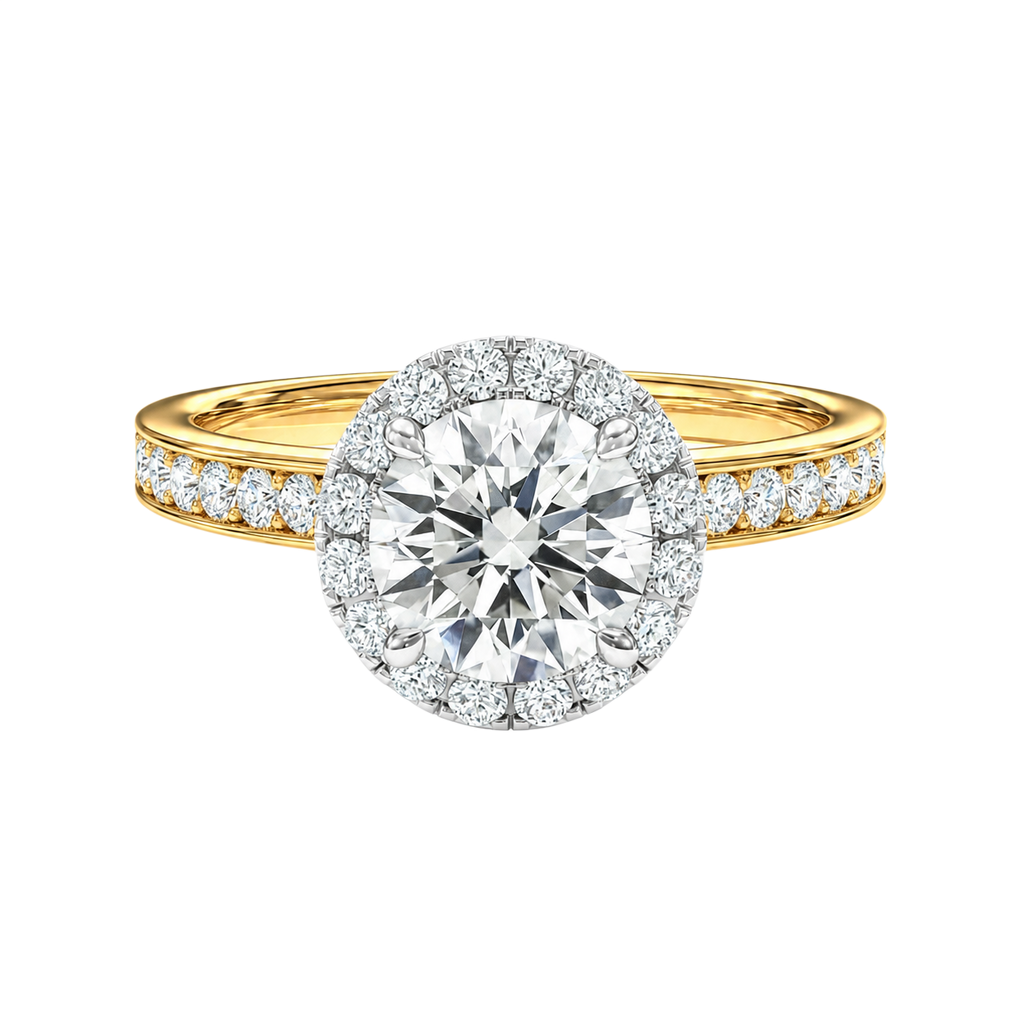 Cordelia - Round - Yellow / White Tone - Channel