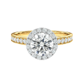 Cordelia - Round - Yellow / White Tone - Channel