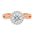 Braid - Round - Rose/White Tone - Pavé
