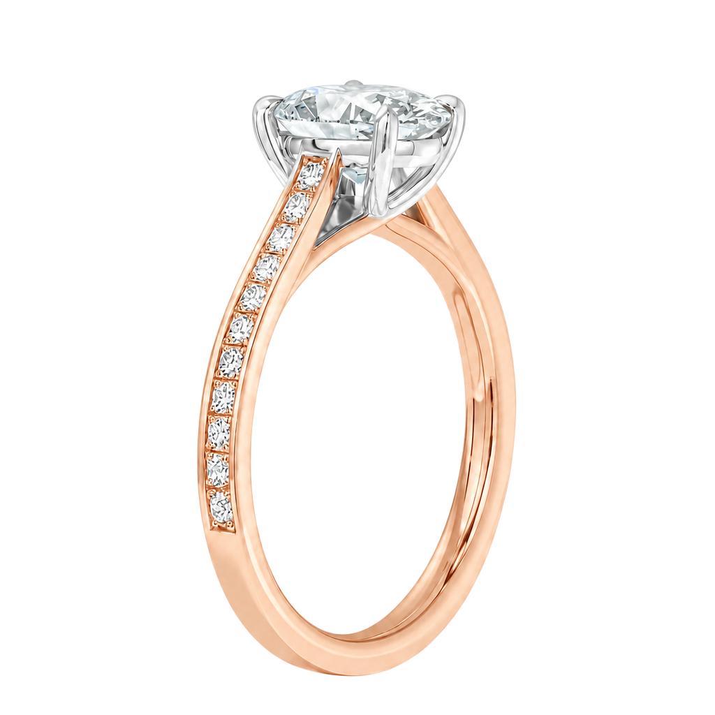 Basilica - Heart - Rose/White Tone - Channel