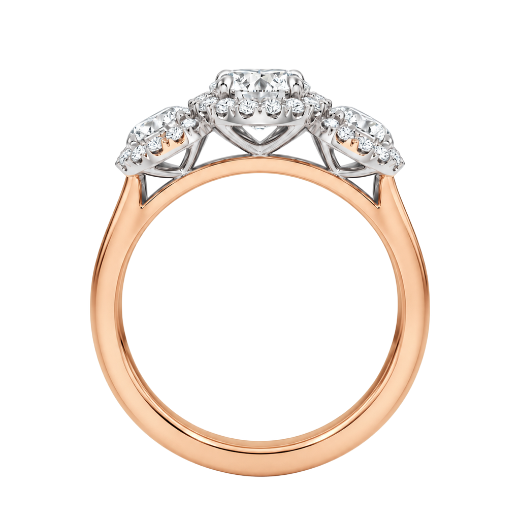 Winslow - Round - Rose/White Tone - Channel