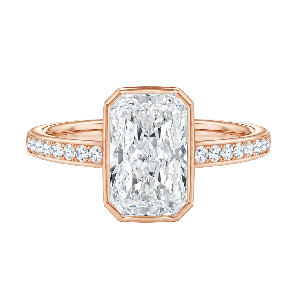 Bailey - Radiant - Rose Gold - Channel