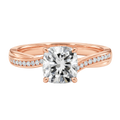Wreath - Cushion - Rose Gold - Channel